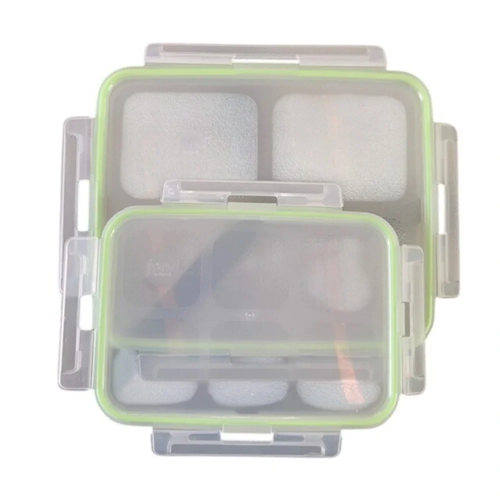 Food Network 2 Pc Airtight Large Food Storage Container Set Locking Lids USA